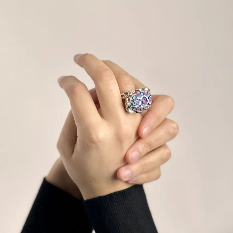Anillo Voluta Numerado