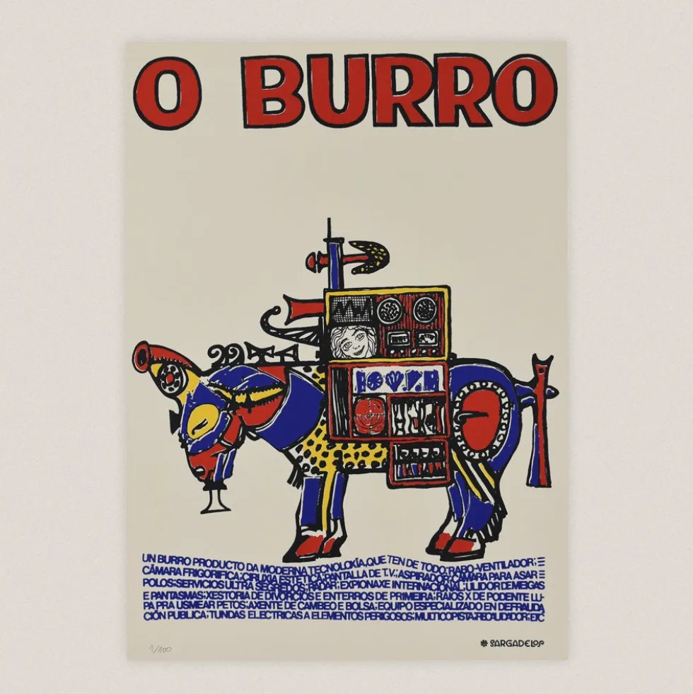 Cartel "O Burro"