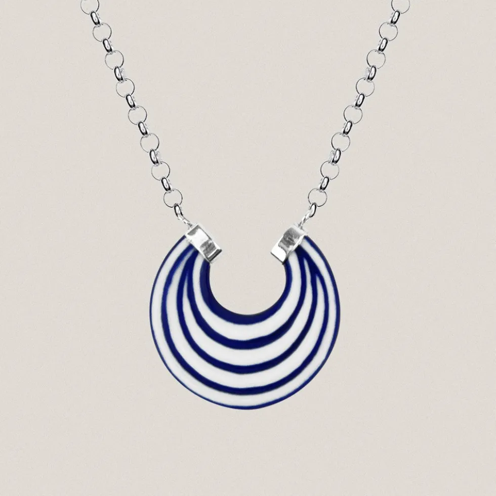 Colgante Arracada Azul S