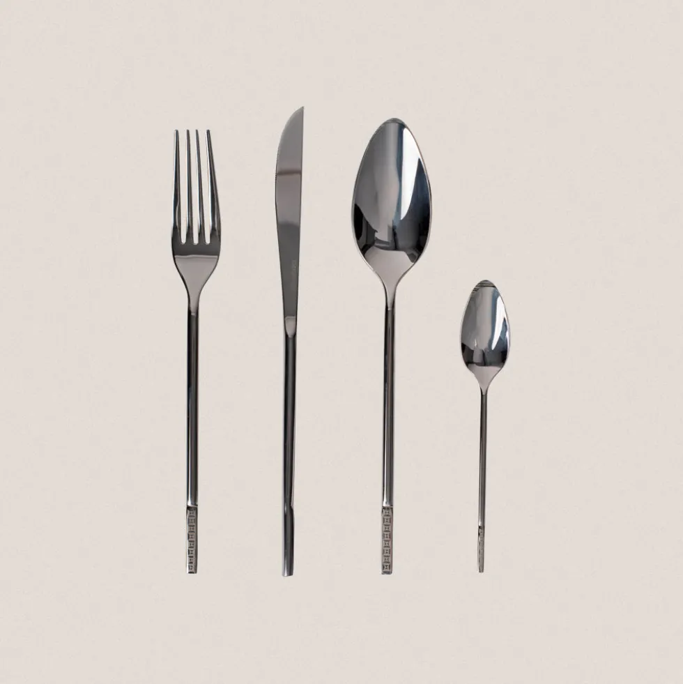 Cubertería Monférico Acero Inox 24 piezas