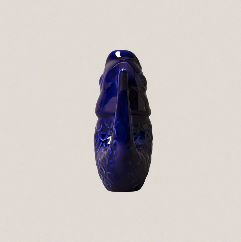 Jarra Peixe Azul Cobalto