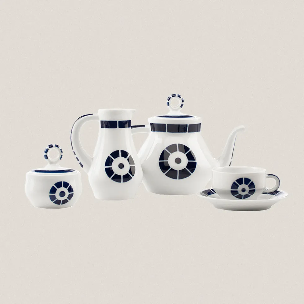 Juego Té 12 servicios Coroa