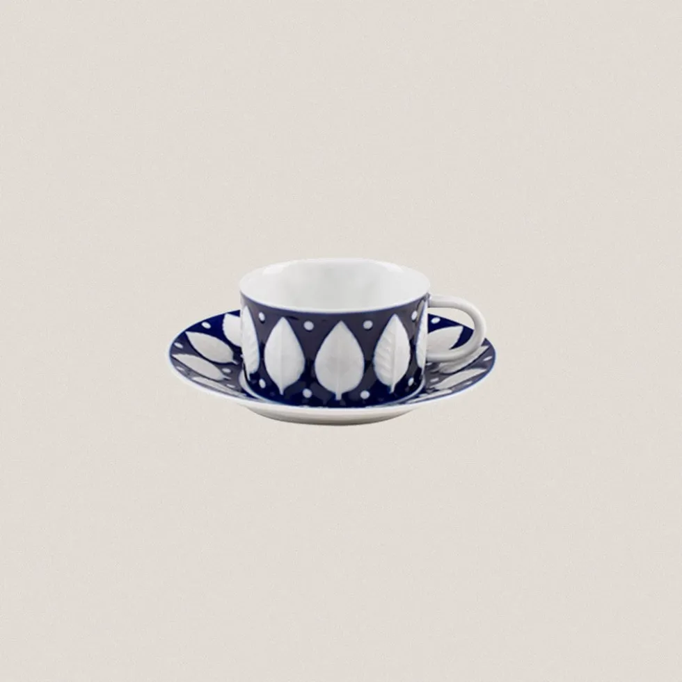 Juego Té 6 servicios F73 Azul