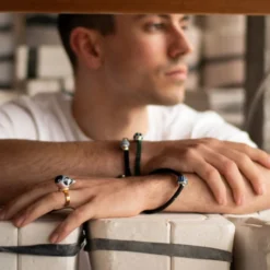 Pulsera Lanzada Cordón Verde